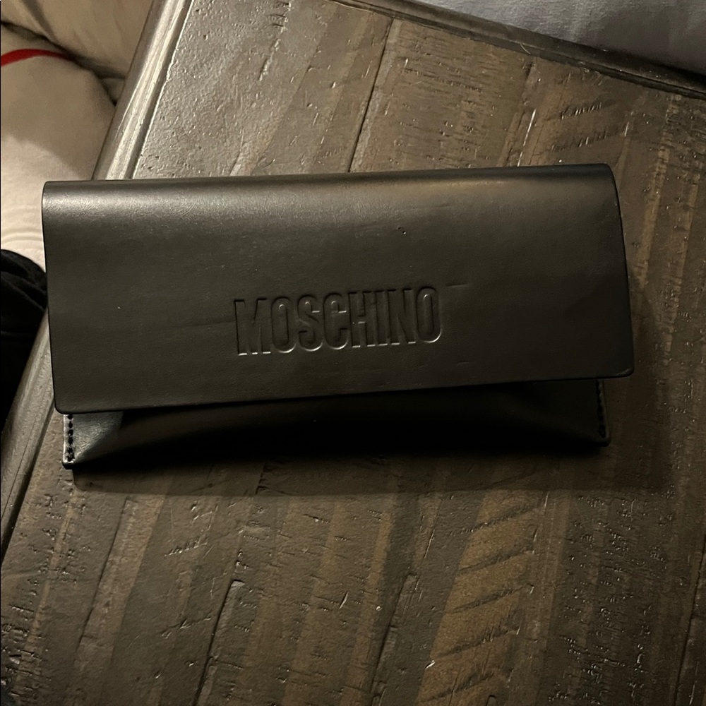 Moschino Black  Eyeglass / Sunglass case